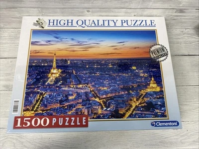 Clementoni Paris 1500 Piece Jigsaw Puzzle Premium High‑Quality New & Sealed PK - Изображение 1 из 2