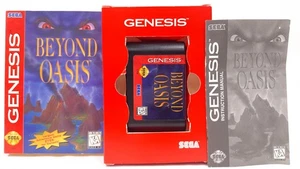 Beyond Oasis (Sega Genesis, 1995) CIB mit Instruction Booklet Manual (I-20357) - Bild 1 von 24