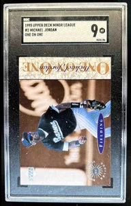 1995 Upper Deck Minor League Michael Jordan One On #2 SGC 9 The GOAT - Bild 1 von 2