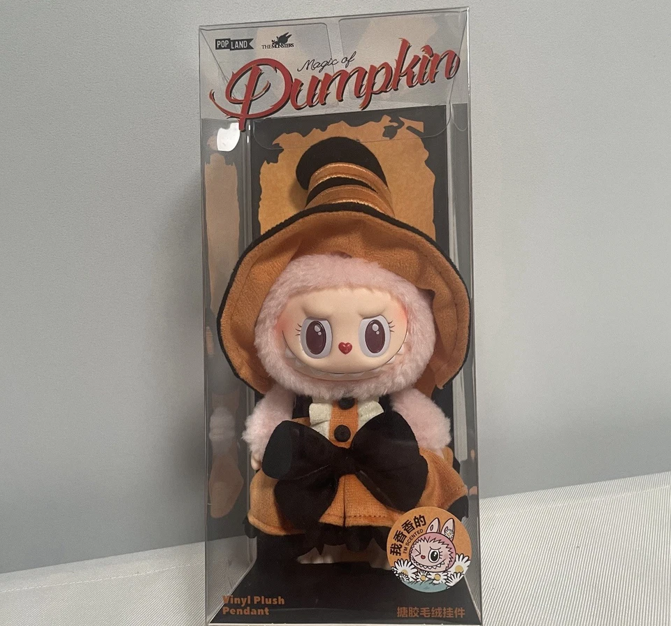Auténtico Peluche Vinilo Calabaza Halloween Pop Mart Mokoko Foto 1 de 1