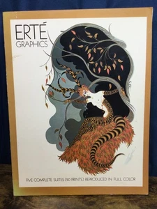 ERTE GRAPHICS: FIVE COMPLETE SUITES (50 PRINTS) REPRODUCED 1978 - Picture 1 of 8