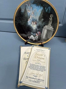 Precious Moments Jacob's Dream 1994 Old Testament Stories Collector Plate 1972 F - Bild 1 von 5