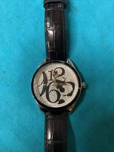 Damen Fossil Analog Uhr mit Kristall Zifferblatt und Lederband ES 2082 - Bild 1 von 11