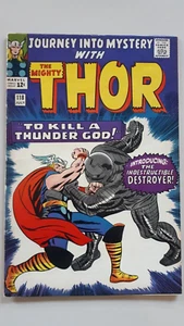 JOURNEY INTO MYSTERY #118 KEY THOR HIGH MID-GRADE 1965 1ST DESTROYER Lee'Kirby - Picture 1 of 12