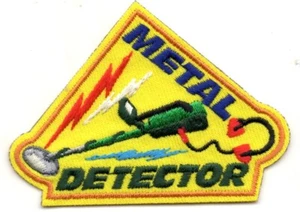METAL DETECTOR Iron On Patch Machine - Picture 1 of 1