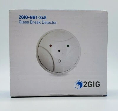 Brand New 2GIG 2GIG-GB1-345 Wireless Glass Break Detector - Image 1 of 3