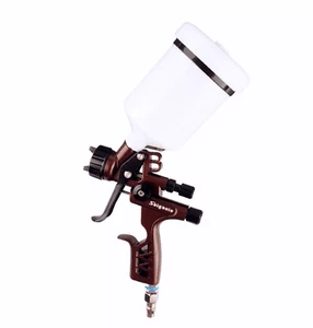 600ML HVLP Spray Gun Car Top Paint 1.3mm Nozzle Pressure Regulator Gravity - Picture 1 of 13