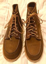 WHITES PERRY 6” MOC TOE BOOTS 8D RED DOG GREAT CONDITION FREE US SHIPPING!