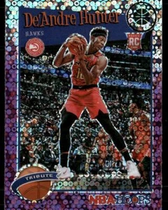 Aros Premium Stock #299 De'Andre Hunter Prizms Purple Disco 2019-20 - Imagen 1 de 2