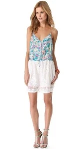 ZIMMERMANN - Size 0 (AU8) 'Celestial Embroidered Romper' playsuit silk designer - Picture 1 of 9