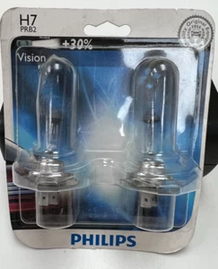 NEW Philips VIsion 30% H7 55W Two Bulbs Head Light Low Beam (BB) - Picture 1 of 4