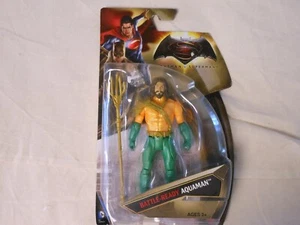 DC Batman v Superman Battle-Ready Aquaman 6" Scale Action Figure 2015 Mattel - Picture 1 of 3