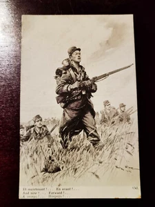 CPA PATRIOTIQUE MILITARIA - Et maintenant !  En avant ! Dessin de Georges Scott - Imagen 1 de 2