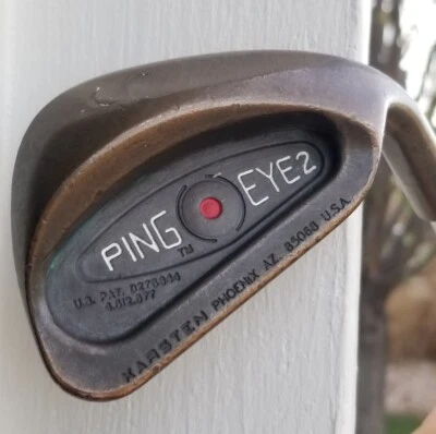 PING EYE 2 Karsten *Red Dot* BeCu COPPER SAND WEDGE Right Handed - Image 1 of 4