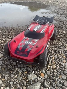 Coche radio control Hot Wheels rojo 2,4 GHz - Imagen 1 de 7