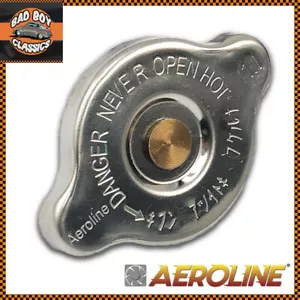 Aeroline® Honda CR250 CR125 Rad Kühlerkappe EDELSTAHL 1,1 bar - Bild 1 von 6
