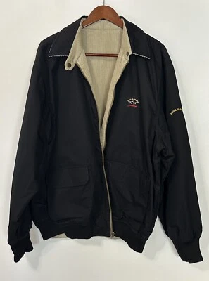#399 PAUL & SHARK 100% Algodón Reversible Chaqueta Bomber Talla 3XL Foto 1 de 4