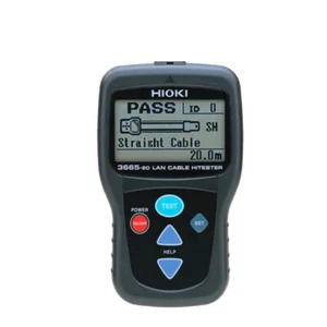 HIOKI 3665-20 LAN Cable Tester for Shielded and Unshielded Twisted Pair Cables ✦ - Picture 1 of 4
