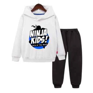 Ninja Kidz Kids Sweatshirts Baby Boys Clothes For New Kids Hoodies Sweatshirt - Picture 1 of 42