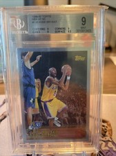 1996-97 Topps NBA At 50 #138 Kobe Bryant Lakers RC Rookie HOF BGS 9
