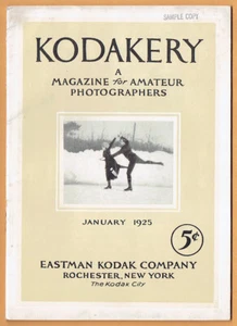 Revista vintage enero 1925 Eastman Kodak KODAKERY para fotógrafos aficionados - Imagen 1 de 4