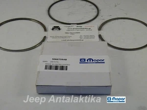 Piston Anneaux Jeep Cherokee KJ 02-04 2.5L Td 5066759AB Neuf Véritable Mopar - Picture 1 of 6