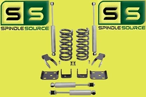 3"/4" Drop Kit Coils Flip + SHOCKS Fits 98-15 Ford Ranger 2WD SPR CODE 2 A C J - Picture 1 of 2