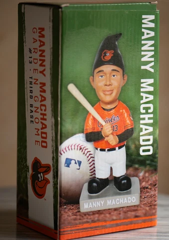 Manny Machado Garden Gnome Baltimore Orioles San Diego Padres LA Dodgers Cover