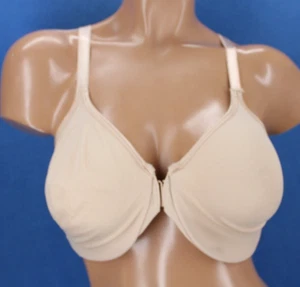 Lunaire Underwire Front Closure Unlined Full Coverage Bra Size 36DDD #H2967 - Picture 1 of 6