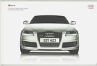 Audi RS6 5.0 V10 TFSi 2008-09 UK Market Sales Brochure Saloon Avant A6