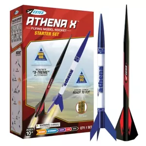 Estes 5304 Athena X Model Rocket Launch Set - Includes 2 Rockets - Picture 1 of 3