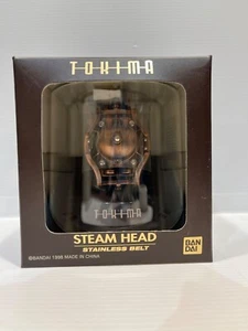 NUOVO Orologio Bandai Tokima Steam Head Digirobo Transform Bronzo Retrò 1998 StiiRobo - Foto 1 di 12