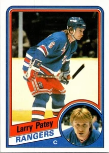 1984-85 Topps #111 Larry Patey New York Rangers Free Shipping! - Picture 1 of 2