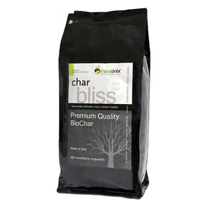 Plantonix Char Bliss Indoor Outdoor Premium Biochar Soil Conditioner, 30 Quarts - Picture 1 of 4