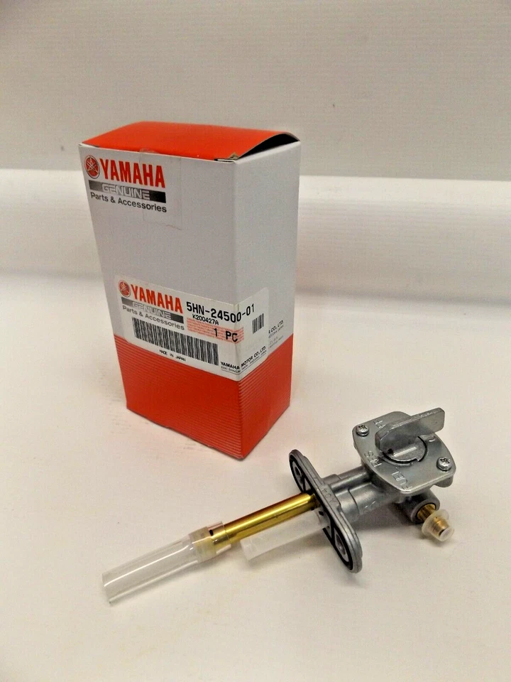НОВЫЙ ИЗ СТАРЫХ ЗАПАСОВ YAMAHA 5HN-24500-01-00 PETCOCK ТОПЛИВНЫЙ КОКОН В СБОРЕ TTR90 - Изображение 1 из 1