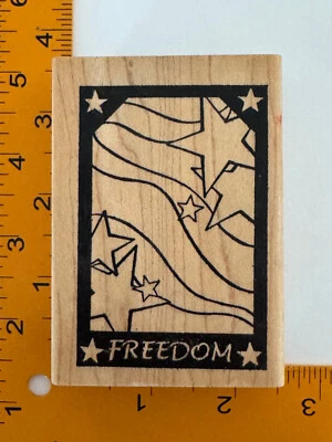 Freedom Rubber Stamps by Ann-ticipations - Image 1 of 3