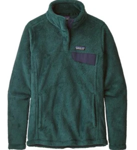 Patagonia Women's Re-Tool Half Snap Pullover, Size M, Green, - Picture 1 of 9