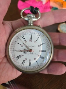 Antique Colombophile Henry Martens Pocketwatch - Picture 1 of 2