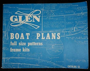 1976 Glen-L Boat Plans Catalog Illustrated Ephemera - Picture 1 of 16