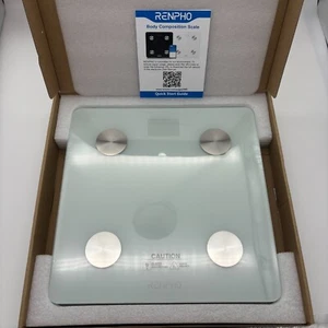 RENPHO Digital Body Fat BMI Body Composition Wireless Bathroom Scale, ES-CS20M-W - Picture 1 of 4