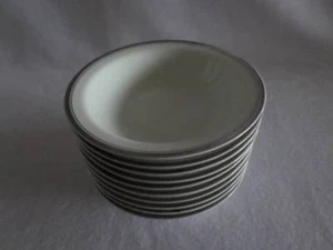 JAPAN FUKAGAWA DESSERTSCHALE ARITA MUSTER PLATINRAND MEHRERE VERFÜGBAR - Bild 1 von 4