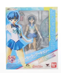 NUEVA FIGURA DE PVC Bandai S.H.Figuarts Super Sailor Mercury de Japón - Imagen 1 de 2