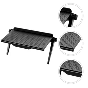 Laptop Elevated Rack TV Monitor Stand Computer Storage with Shelf for - Afbeelding 1 van 12