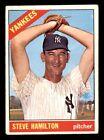 1966 Topps Baseball 503 Steve Hamilton Gd E2