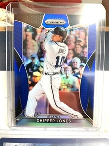 2019 Panini Prizm Chipper Jones Blue Prizm! Braves #201 - Picture 1 of 2
