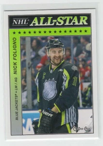 15/16 OPC Columbus Blue Jackets Nick Foligno NHL All-Star Glossy card #AS-2 - Picture 1 of 2