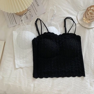 Lightweight Lace Camisole for Women with Chest Pad for Home and Holiday - Picture 1 of 38