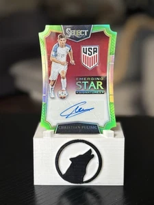 2016 Panini Select Christian Pulisic Emerging Stars Neon Green Rookie Autogramm /60 - Bild 1 von 8