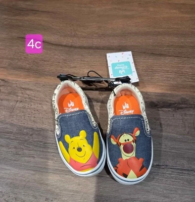 Disney Winnie The Pooh Bear Bebé 4c Zapatos Nuevos Foto 1 de 3