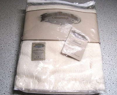 Faribault Interlude Wool Acrylic Blend Blanket Throw Cream Color 56" X 52" - Image 1 of 4